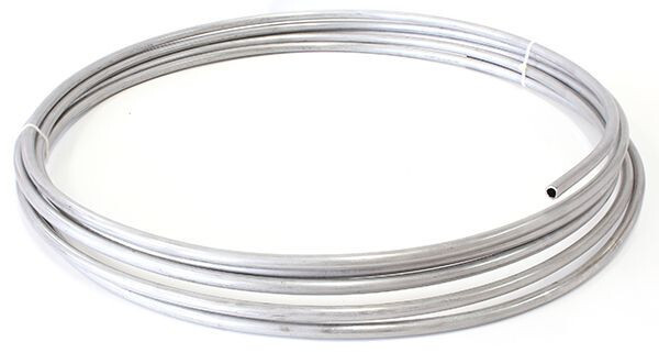 Aeroflow 3/8'' S/STEEL FUEL LINE (9.5mm)STAINLESS STEEL HARD LINE