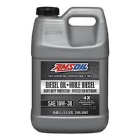 Amsoil Heavy-Duty 10W-30 100% Synthetic Diesel Engine Oil 9.45L Trade Pack ADNTP