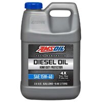 Amsoil Heavy-Duty 15W-40 100% Synthetic Diesel Engine Oil 9.45L Trade Pack ADPTP