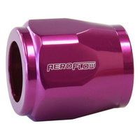 Aeroflow HEX HOSE FINISHER 58.5MM ID PURPLE 2-5/16'' ID CLAMP