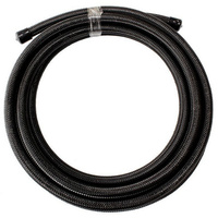 Aeroflow 200 Series PTFE Stainless Braided Hose Black 15m AF200-06-15MBLK