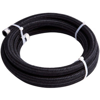 Aeroflow BLACK BRAID LIGHTWEIGHT -7AN 3M CLAMSHELL PACK 3/8'' I.D