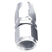 Aeroflow 500 Series Cutter Hose End -08AN Female to -08AN Hose Straight Silver AF501-08S