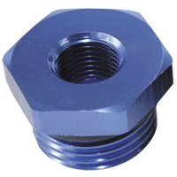 Aeroflow -6ORB PORT REDUCER TO 1/8'' NPTBLUE MALE TO FEMALE