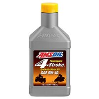 Amsoil Formula 4-Stroke 0W-40 100% Synthetic Power Sports Oil 946mL Bottle AFFQT