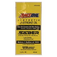 Amsoil Saber Professional 2-Stroke 100% Synthetic Engine Oil 44mL Sachet ATPPK