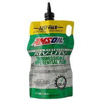 Amsoil ATV/UTV Transmission & Differential Fluid 946mL Easy-Pack AUDTPK