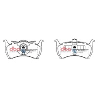 DBA DB1109SS Street Series Brake Pad Set Rear