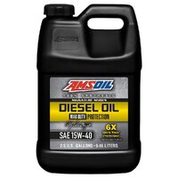 Amsoil Signature Series Max Duty 15W-40 100% Synthetic Diesel Engine Oil 9.45L Trade Pack DMETP