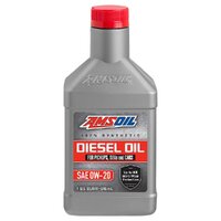 Amsoil 0W-20 100% Synthetic Diesel Engine Oil 946mL Bottle DP020QT