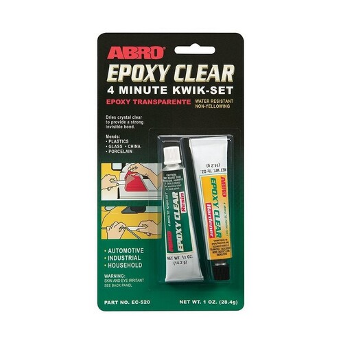 Abro 4-Minute Epoxy Clear 28.4g EC-520