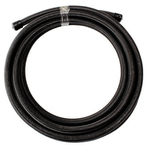 Aeroflow 100 Series Stainless Braided Hose Black 15m AF100-04-15MBLK