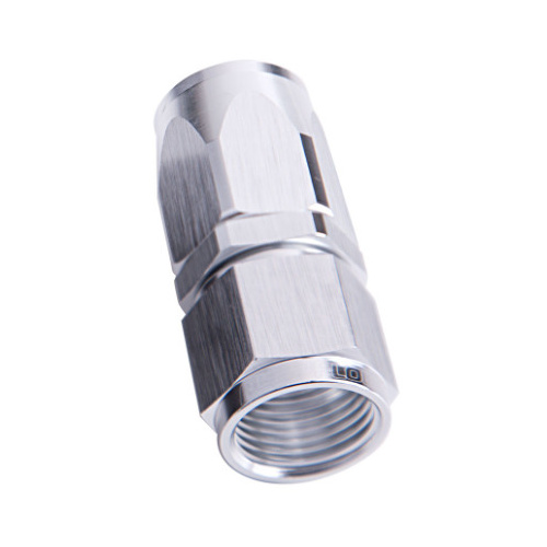 Aeroflow 100 Series Taper Hose End -06AN Female to -06AN Hose Straight Silver AF101-06S