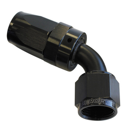 Aeroflow -8AN TAPER SERIES 60 DEGREE HOSE END BLACK