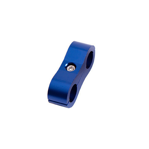 Aeroflow BILLET DUAL HOSE SEPER USE -12HOSE BLUE 24MM ID OR 15/16'' ID