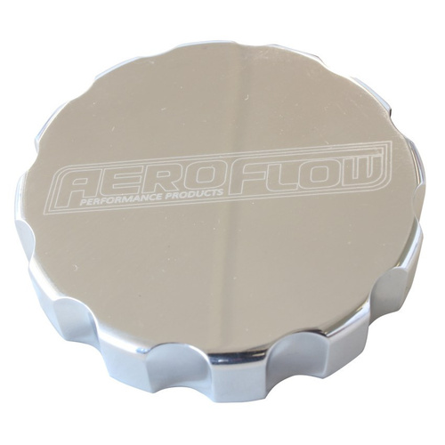 Aeroflow AEROFLOW RADIATOR CAP COVER LARGE STYLE CAP POLISHED