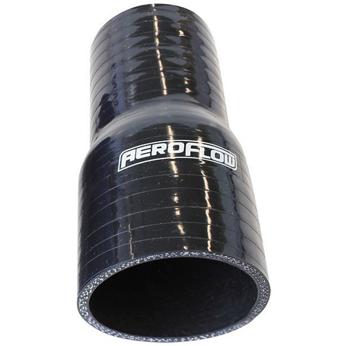 Aeroflow Silicone Hose Reducer Str Black I.D .75-.50'' 19-13mm 4.5mm 127mm