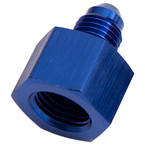 Aeroflow FEMALE REDUCER -6AN TO -3AN BLUE REDUCER FEMALE TO MALE