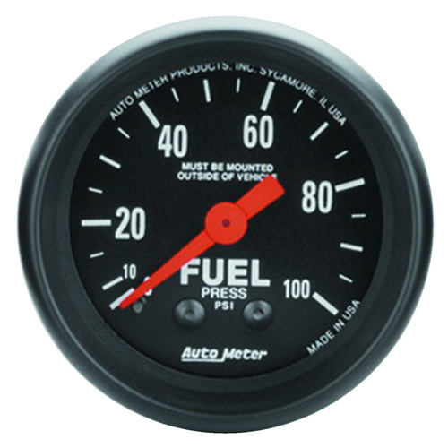 Auto Meter Z-Series Fuel Pressure Gauge AU2612