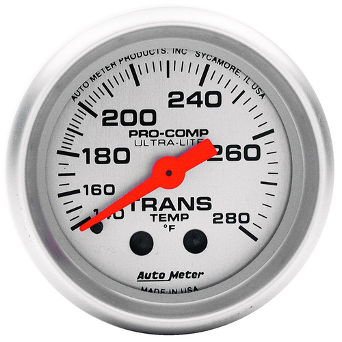 Auto Meter Ultra-Lite Series Transmission Temperature Gauge AU4351