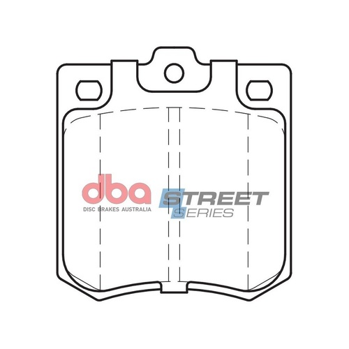 DBA DB1026SS Street Series Brake Pad Set Front