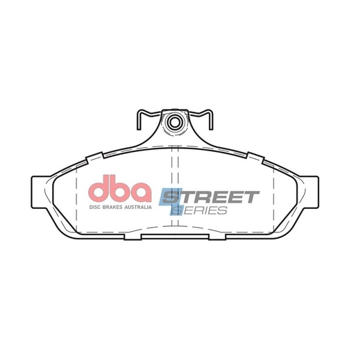 DBA DB1085SS Street Series Brake Pad Set Front