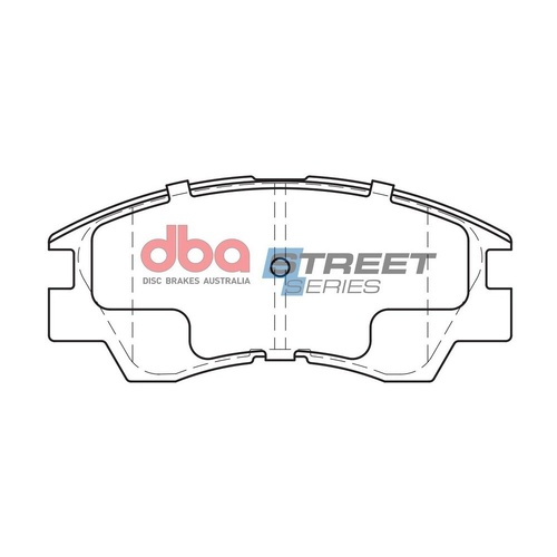 DBA DB1168SS Street Series Brake Pad Set Front