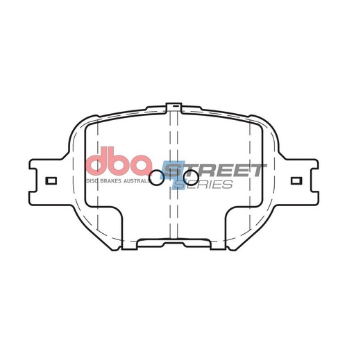 DBA DB1431SS Street Series Brake Pad Set Front