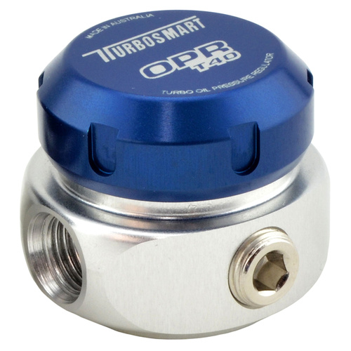 Turbo Oil Pressure Regulator - Suit Ball Bearing Turbo's 40 psi - Blue (TS-0801-1001)